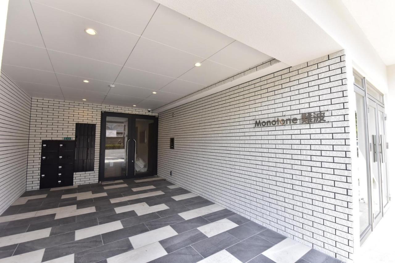 Apartamento モノトーン難波 Osaka Exterior foto